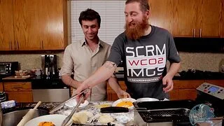 Food fetish video be advantageous to a handsome dude making his wife dinner